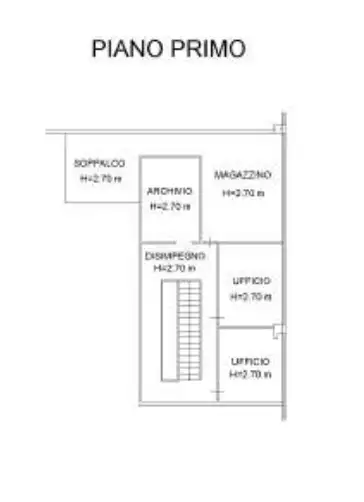 Capannone - Planimetry 3