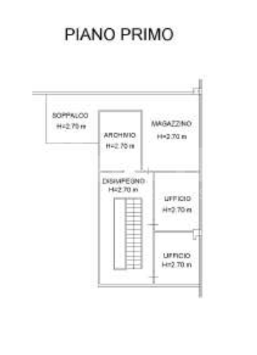 Capannone - Planimetry 3