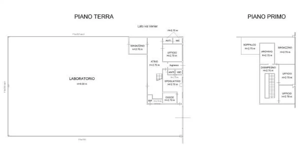 Capannone - Planimetry 2