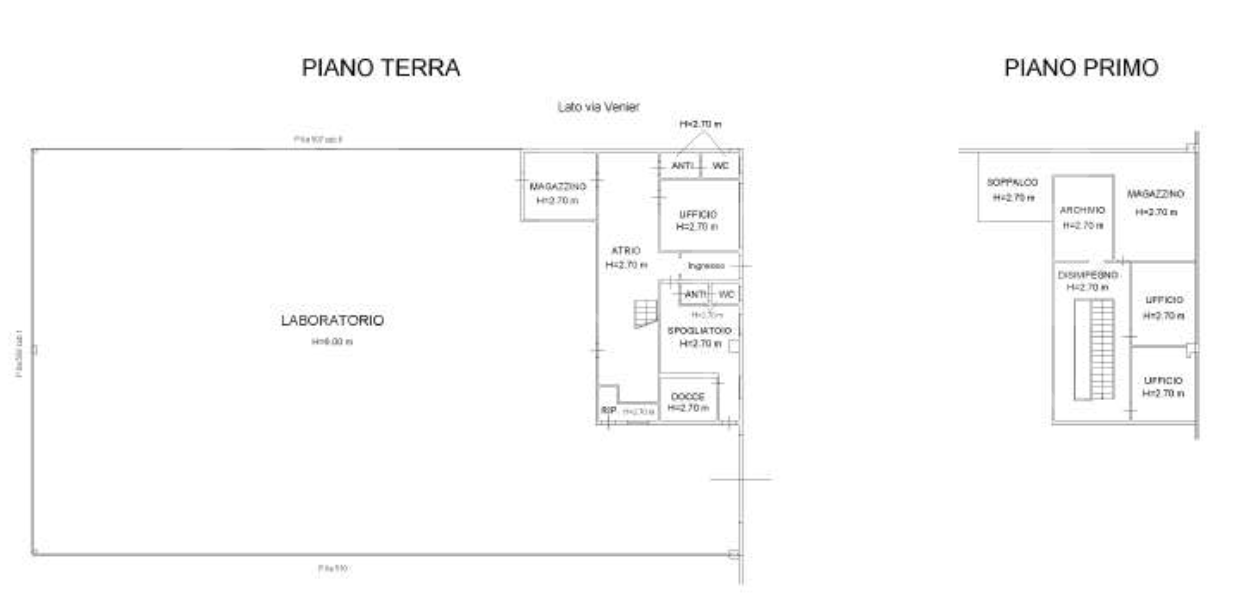 Capannone - Planimetry 2