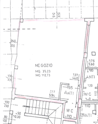 Negozio - Planimetry 1