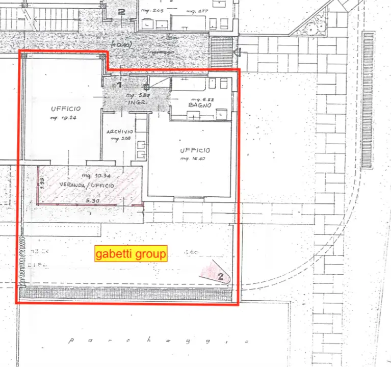 Ufficio - Planimetry 1