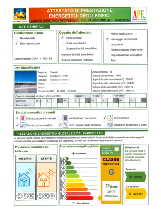 Capannone - Planimetry 2