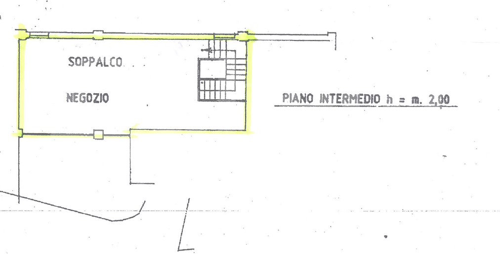 Negozio - Planimetry 1