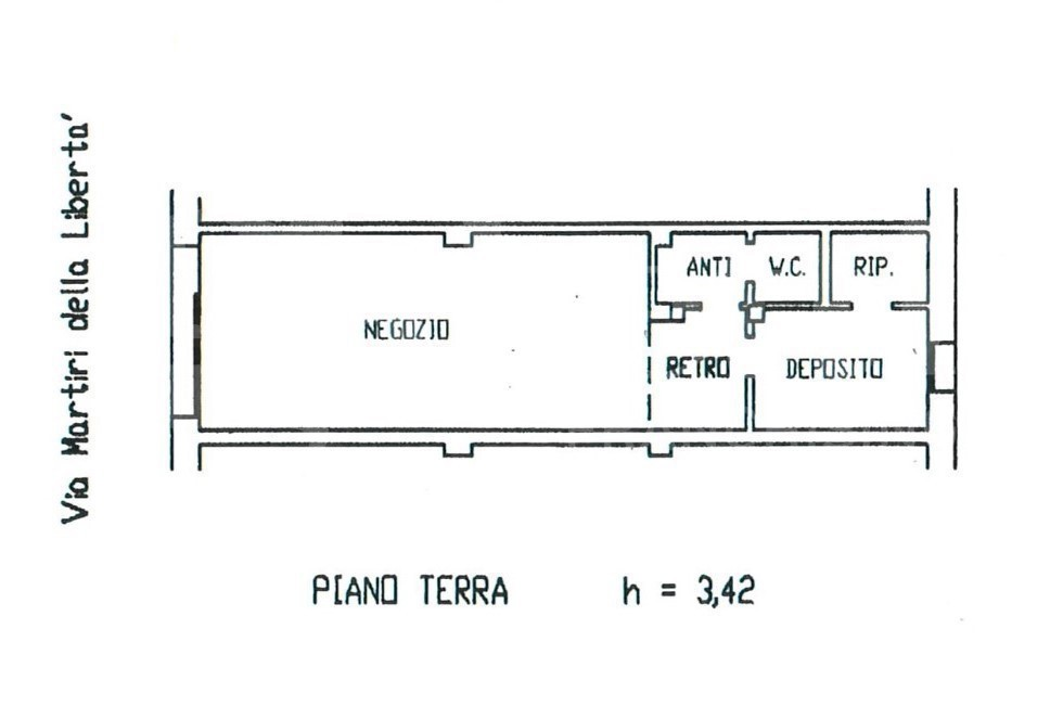 Negozio - Planimetry 1