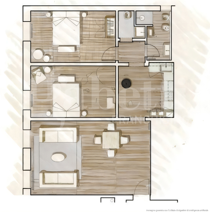 Appartamento - Planimetry 1