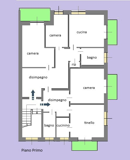 Palazzina - Planimetry 1