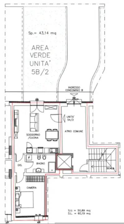 Appartamento - Planimetry 1