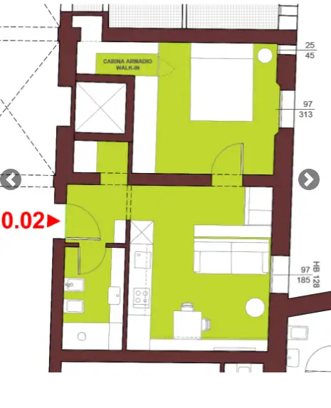 Appartamento - Planimetry 1