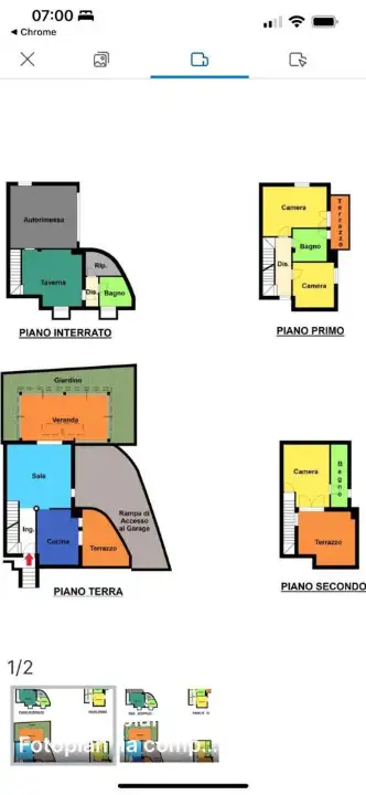 Villa - Planimetry 1