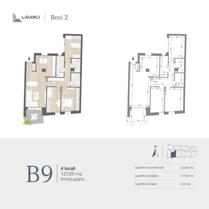 Appartamento - Planimetry 1