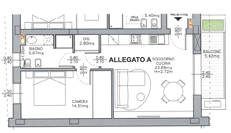 Appartamento - Planimetry 1