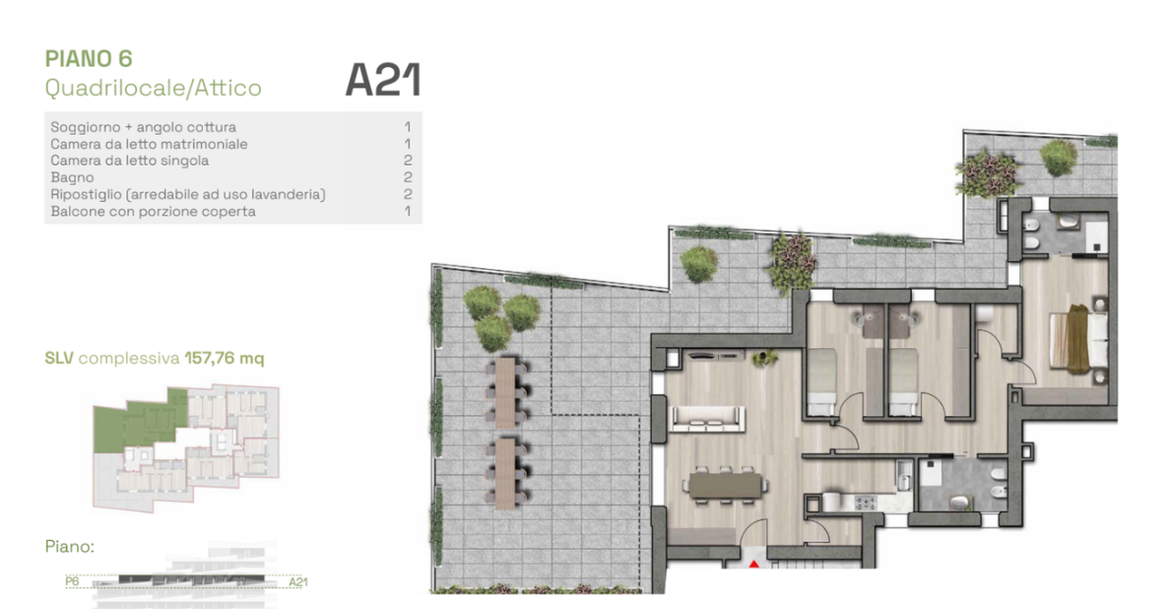 Appartamento - Planimetry 1