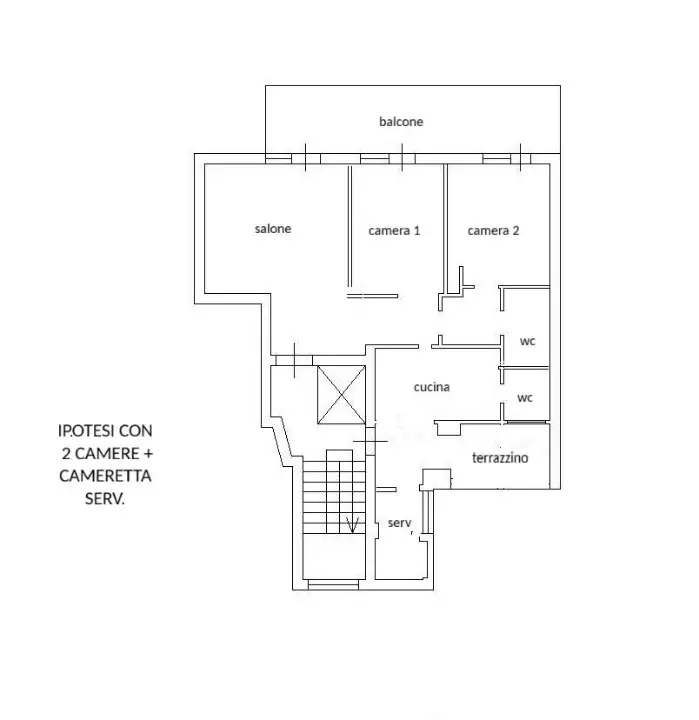 Appartamento - Planimetry 1