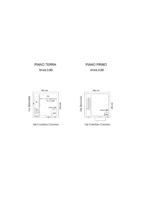 Casa Indipendente - Planimetry 1