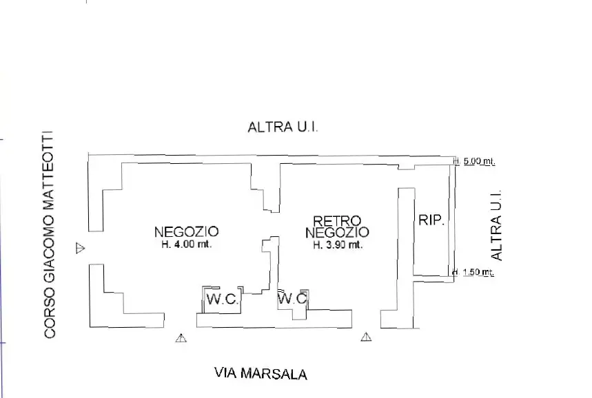 Negozio - Planimetry 1