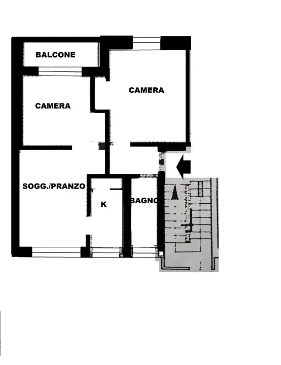 Appartamento - Planimetry 1