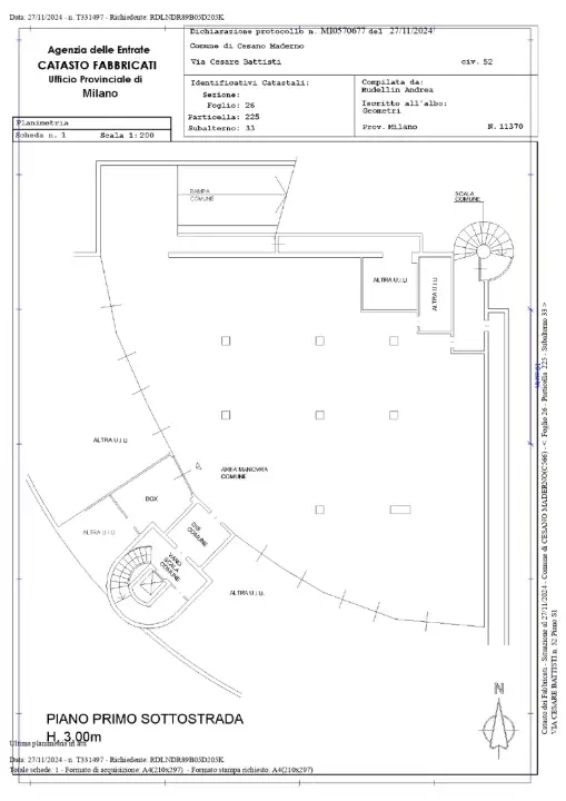 Appartamento - Planimetry 2