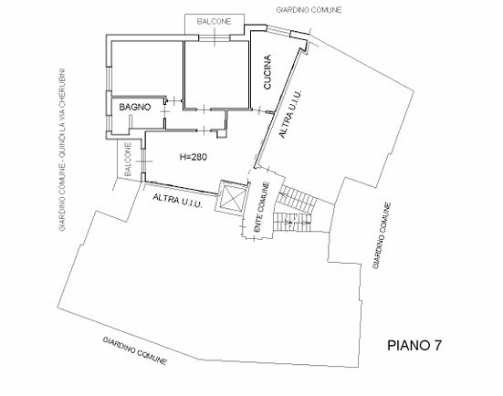 Appartamento - Planimetry 1