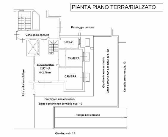 Appartamento - Planimetry 1