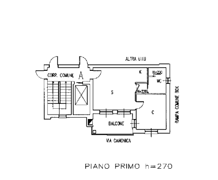 Appartamento - Planimetry 1