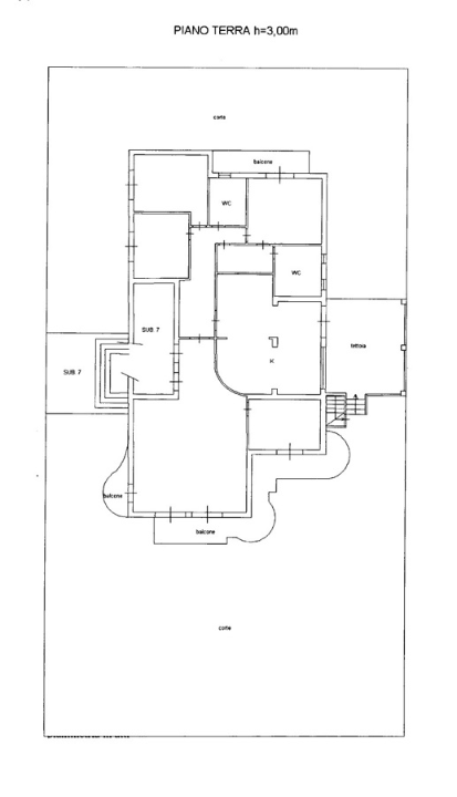 Casa Indipendente - Planimetry 1
