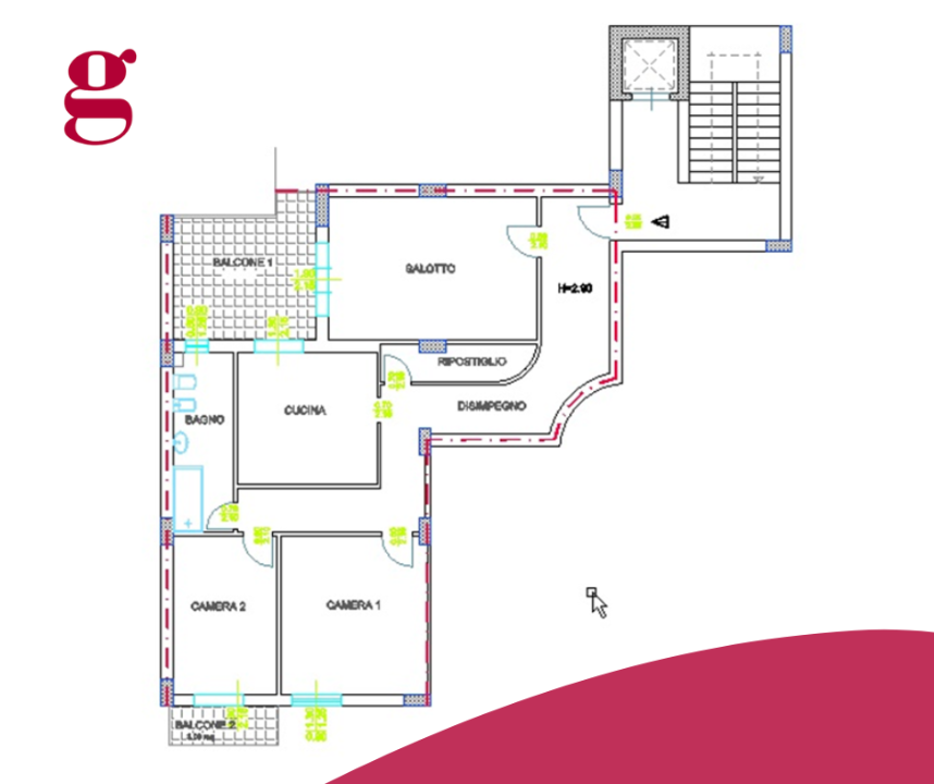 Appartamento - Planimetry 1