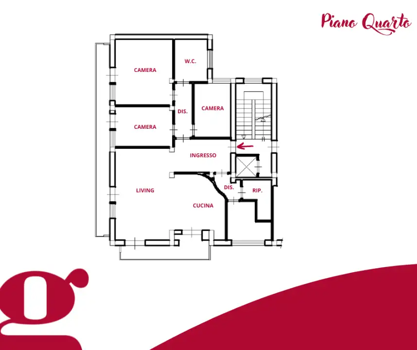 Appartamento - Planimetry 1