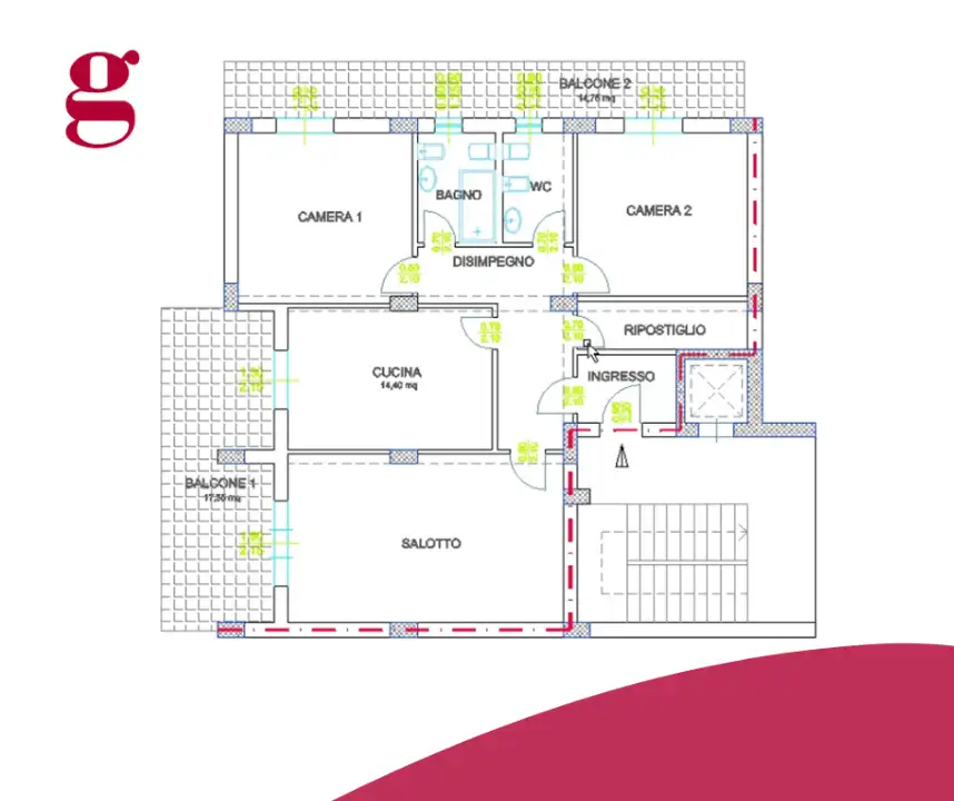 Appartamento - Planimetry 1