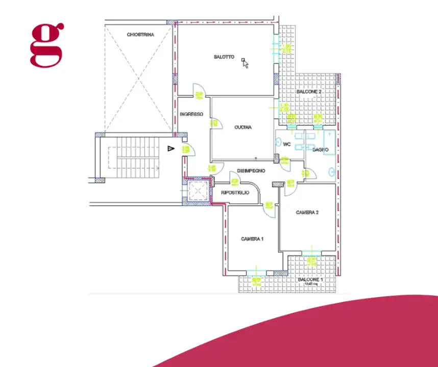 Appartamento - Planimetry 1