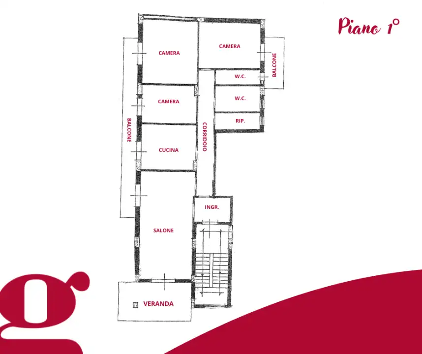 Appartamento - Planimetry 1