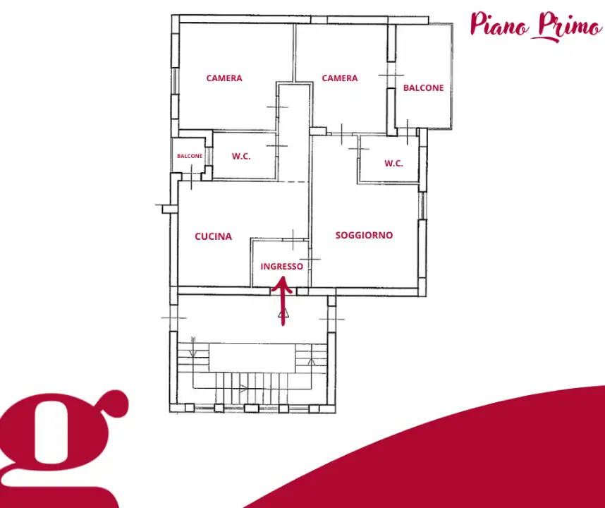 Appartamento - Planimetry 1