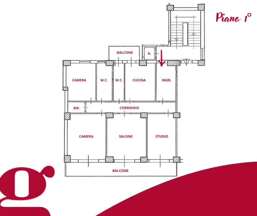 Appartamento - Planimetry 1
