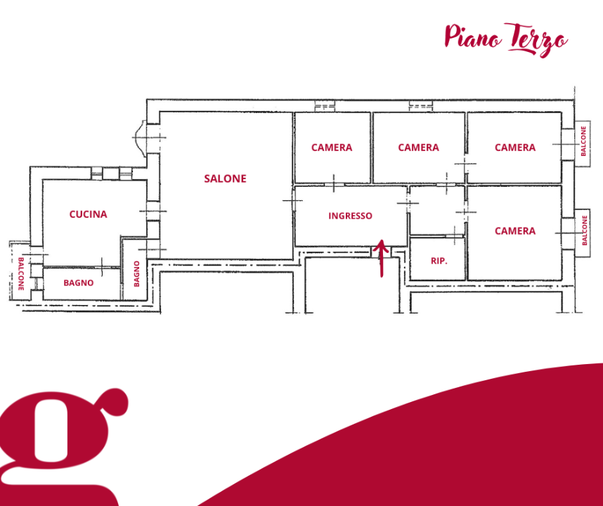 Appartamento - Planimetry 1