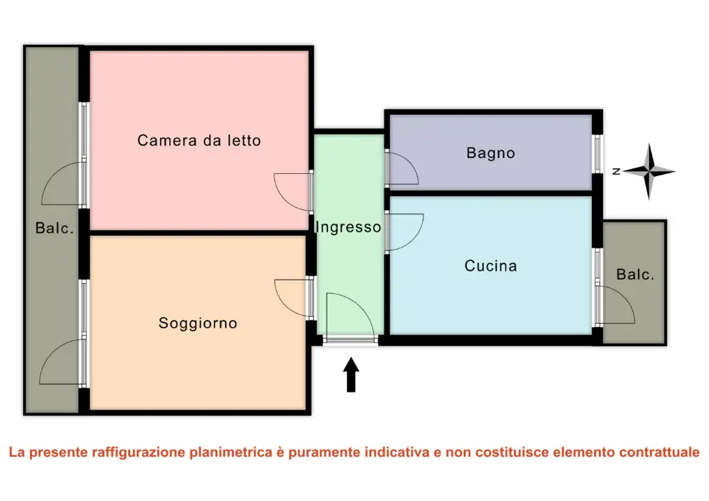 Appartamento - Planimetry 1
