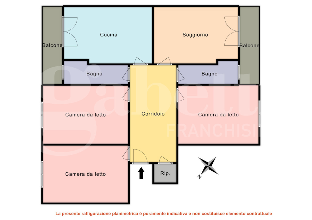 Appartamento - Planimetry 1