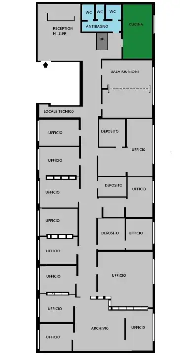 Ufficio - Planimetry 1