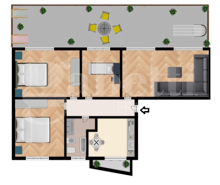 Appartamento - Planimetry 1