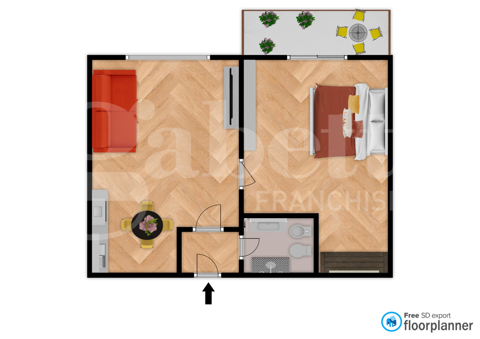 Appartamento - Planimetry 1
