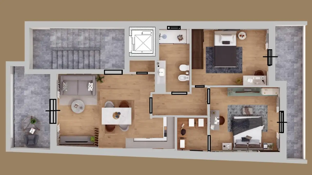 Appartamento - Planimetry 1