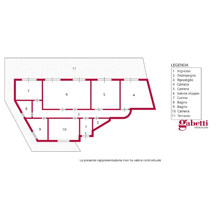 Appartamento - Planimetry 1