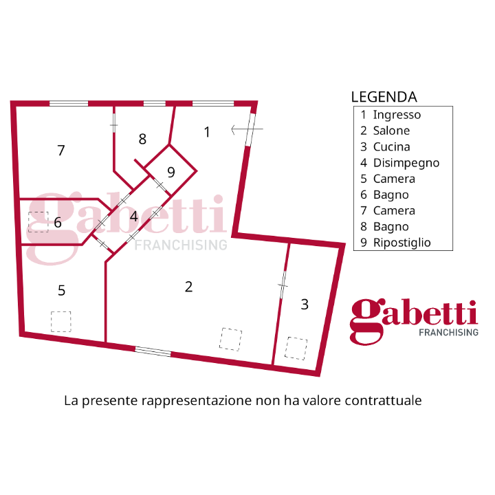 Appartamento - Planimetry 1