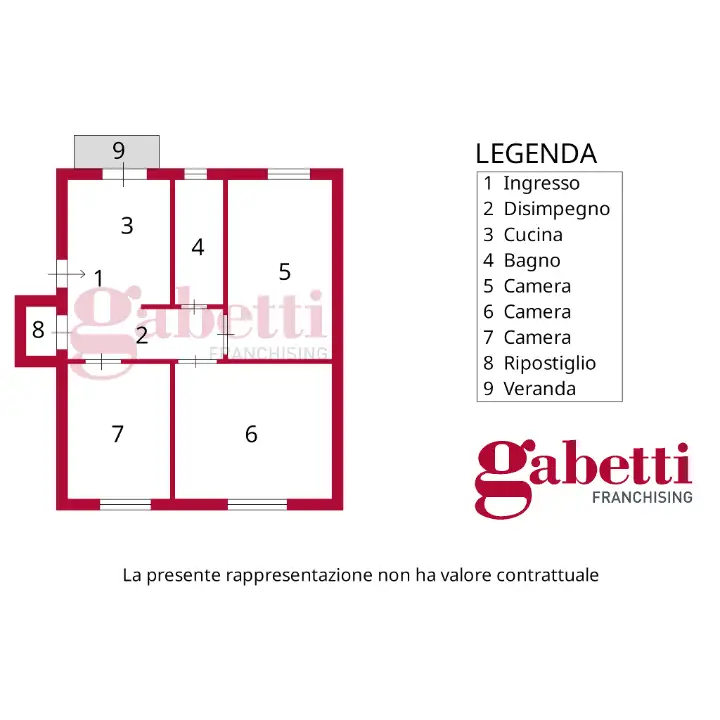 Appartamento - Planimetry 1