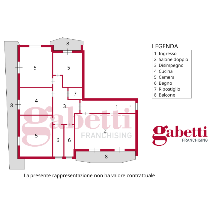 Appartamento - Planimetry 1