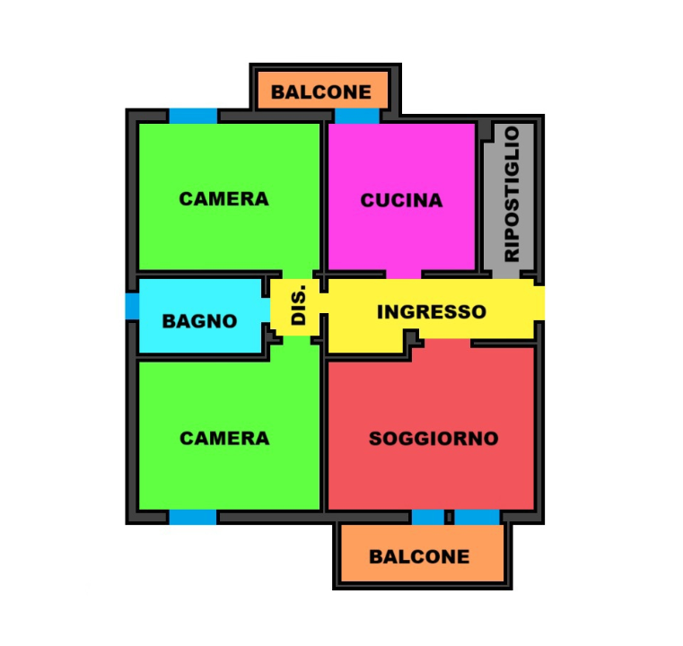 Appartamento - Planimetry 1