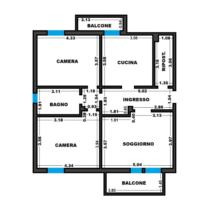 Appartamento - Planimetry 2