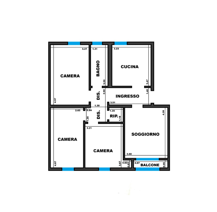 Appartamento - Planimetry 2