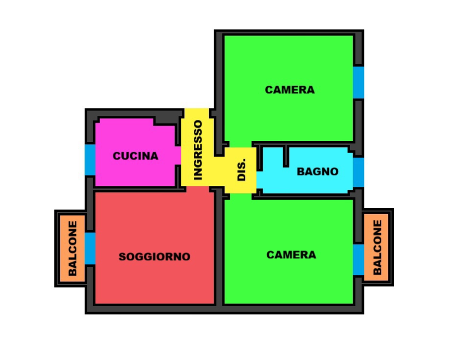 Appartamento - Planimetry 1