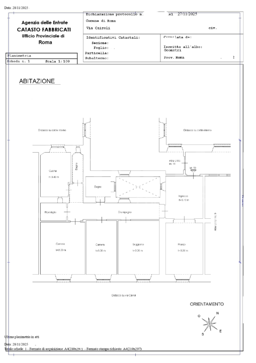 Appartamento - Planimetry 1