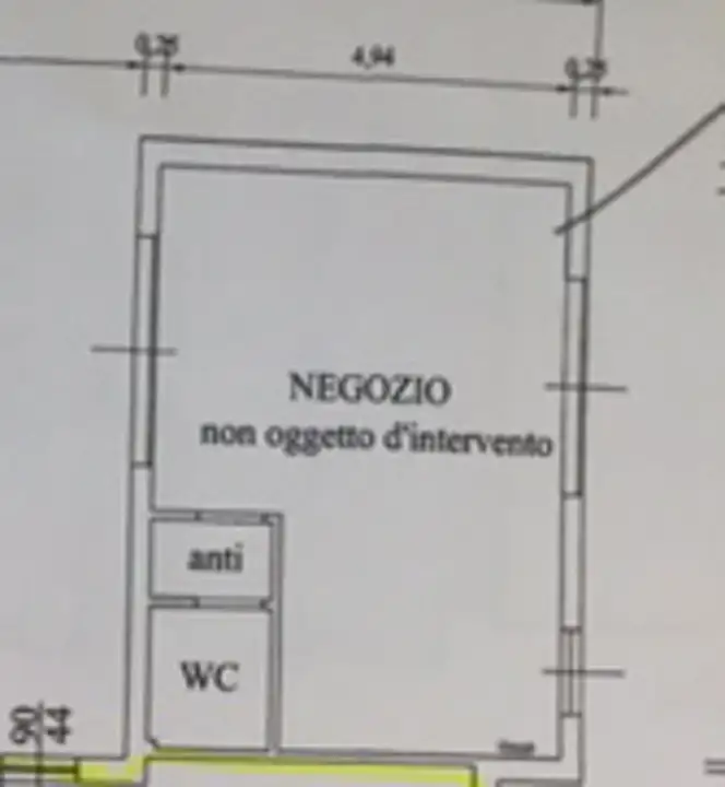 Negozio - Planimetry 1